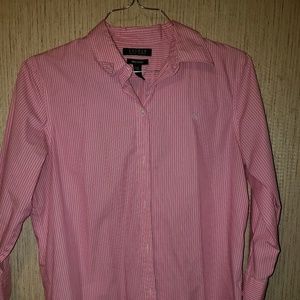 Lauren by Ralph Lauren women button shirt size L